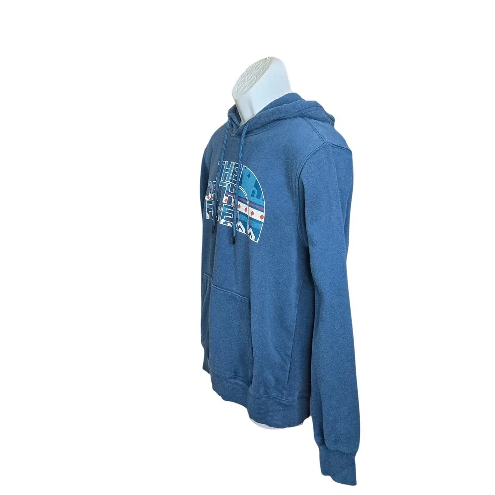 The North Face Mens Athletic Half Dome Hoodie‎ Size Small Pullover Training Gym